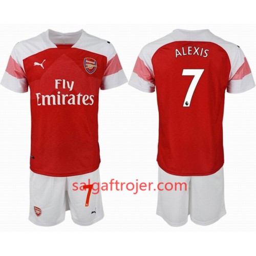 Arsenal Fodboldtrøjer ALEXIS 7 Børn Hjemmebanesæt 2018/19 Kort ærmer Arsenal Fodboldtrøjer ALEXIS 7 Børn Hjemmebanesæt 2018/19 Kort ærmer